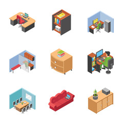 
Pack Of Office Area Icons

