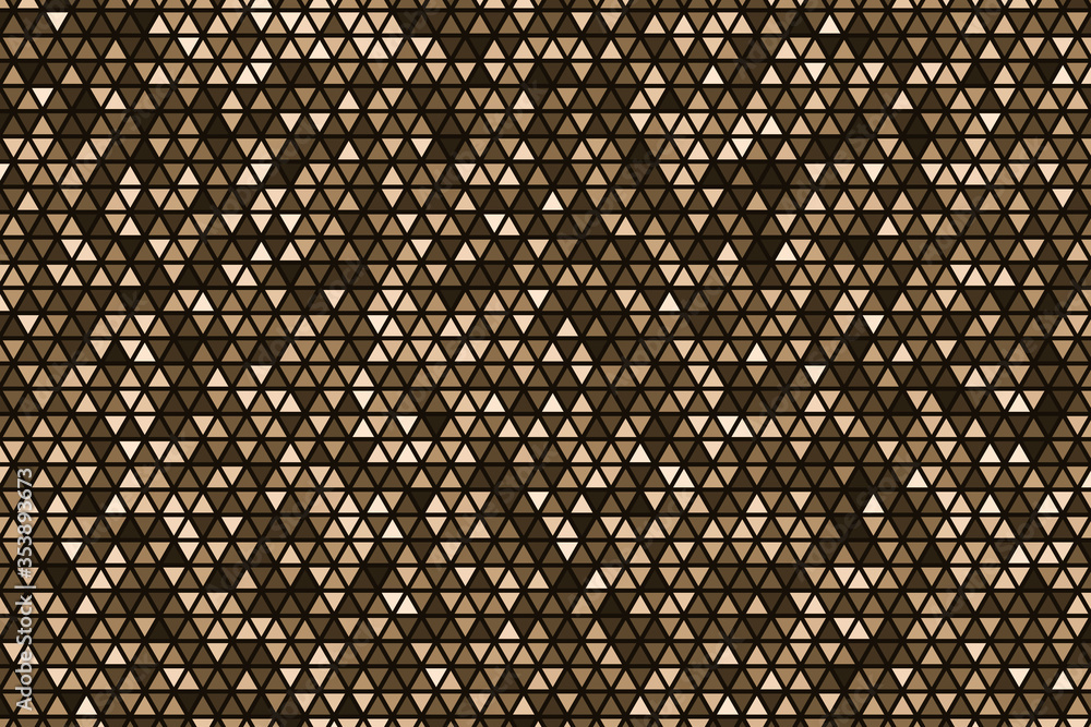 Aufkleber abstract polygonal triangle illustration. triangular backdrop.