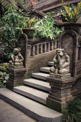 Traditional Balinese stone sculpture