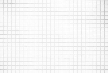 White Old Square tiled Wall Texture Background.