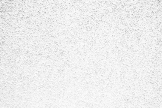White Mortar Wall Texture Background.