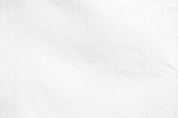 White Cotton Fabric Texture Background.