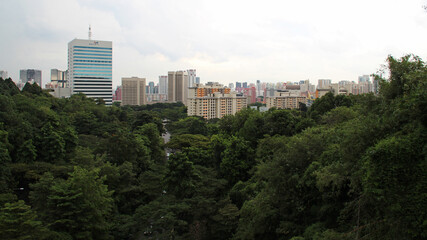 Obraz premium panoramę w singapurze