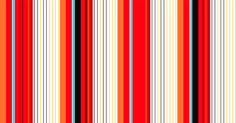 fabric Retro Color style seamless stripes  vector pattern