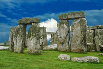 Famous Stone Henge rocks, England, UK