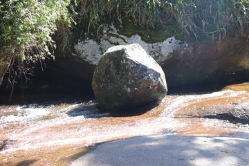 stones in water