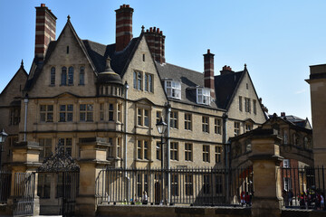 Fototapeta na wymiar Architecture victorienne à Oxford, Angleterre