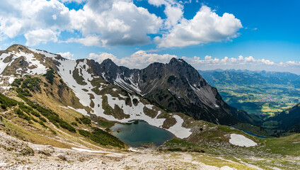 Mountain tour in the Allgau Alps