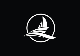 Ship Logo, cruise ship Logo Design Vector template, Boat sign symbol
