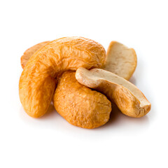 Cashews Isolated on a White Background