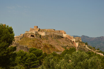 Fototapeta na wymiar Sagunto Roman Castle, Valencia Spain