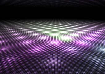 Abstract Colorful Dance Floor Background Texture