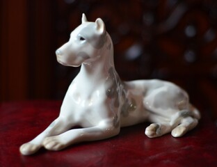 Fototapeta premium collectible figurines of the Leningrad porcelain factory