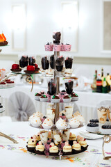 Kandi bar with lots of desserts on stand