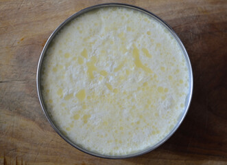 curd in bowl