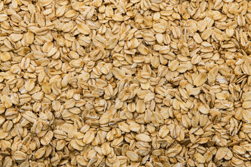 Flakes of oatmeal as a background