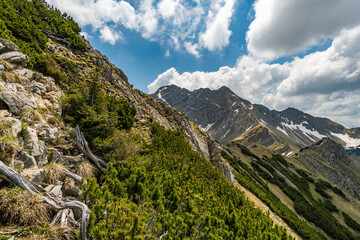 Mountain tour in the Allgau Alps