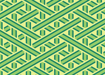 Colour Hexagon Tile Connection art background design illustration