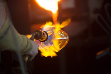 Blowing Glass