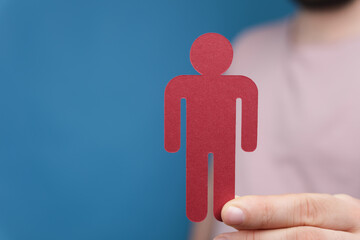 a employee human job recruitment person symbol