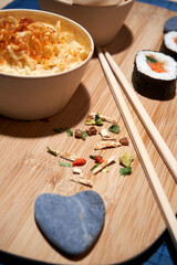 sushi dinner with love alone