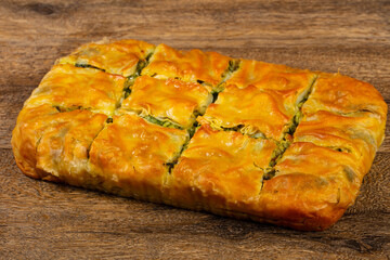 Georgian traditional Achma