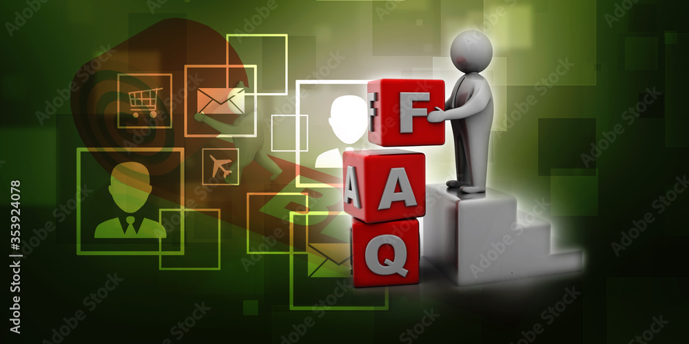 Poster 3d rendering Frequently Asked Questions