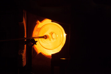 Blowing Glass and a Glory Hole