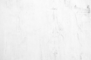 White Raw Concrete Wall Texture Background Suitable for Presentation and Web Templates with Space for Text.