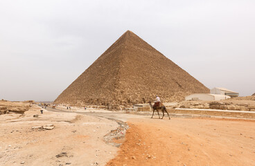 The great Pyramid of Giza, Egypt