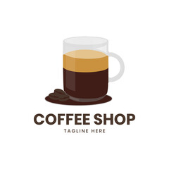coffee shop logo vector