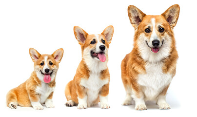 cute welsh corgi puppy smiles