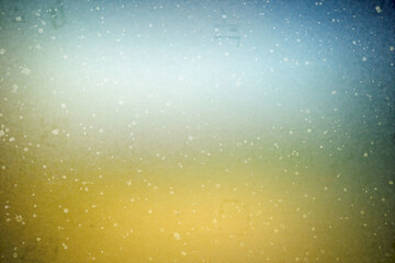 Abstract Dirt and Scratches on Vintage Blurred Frosted Glass Background with Light Leak.