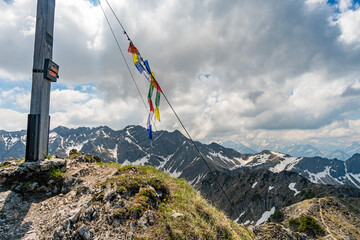 Mountain tour in the Allgau Alps