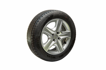 Obraz premium car wheel isolated