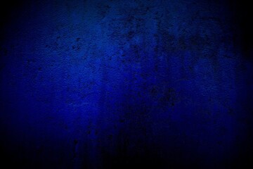 Fototapeta premium Blue Grunge Concrete Wall Texture Background.