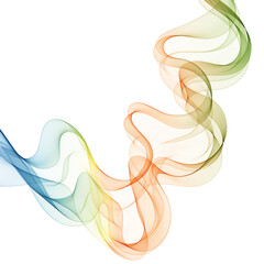 abstract vector background. colorful wave. eps 10
