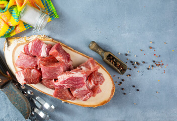 raw meat