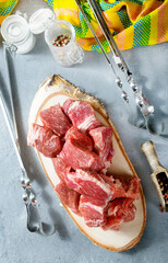 raw meat