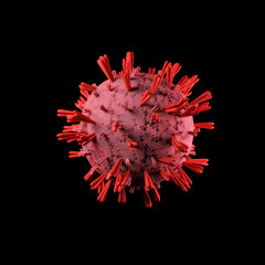 Coronavirus cell image