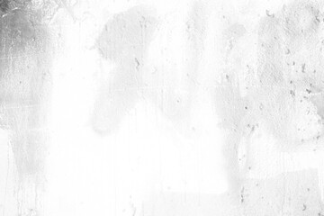 White Grunge Concrete Wall Texture Background.