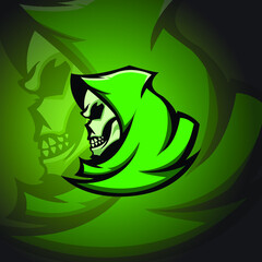 Reaper mascot logo
