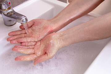 Fototapeta premium Good hygiene - a great habit - cleanliness