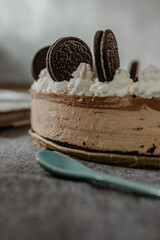 chocolate cake with chocolate