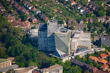 Luftaufnahme der Stadt Münster Westfalen NRW in Deutschland © FotoStuss