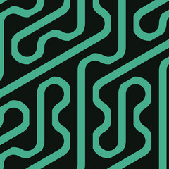 Colour Hexagon Tile Connection art background design illustration