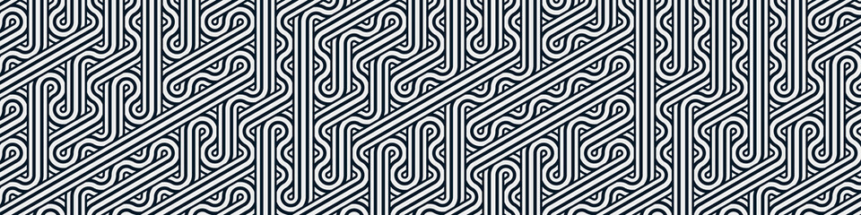 Colour Hexagon Tile Connection art background design illustration