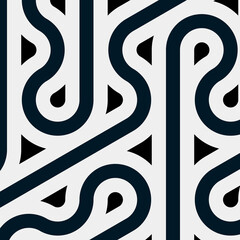 Colour Hexagon Tile Connection art background design illustration