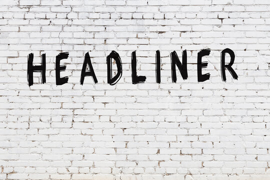 รูปภาพHeadliner – เลือกดูภาพถ่ายสต็อก เวกเตอร์ และวิดีโอ1,441 | Adobe Stock