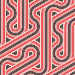 Colour Hexagon Tile Connection art background design illustration